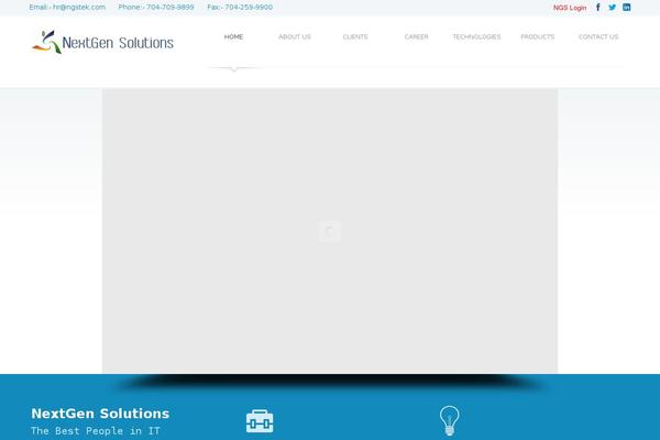 Yalin theme site design template sample