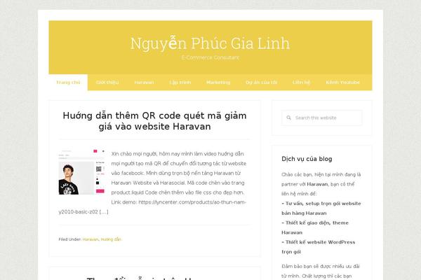 Lifestyle Pro theme site design template sample