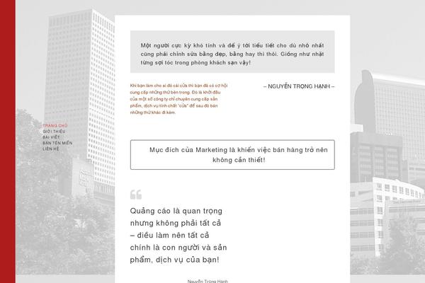 nguyentronghanh.com site used Alvar