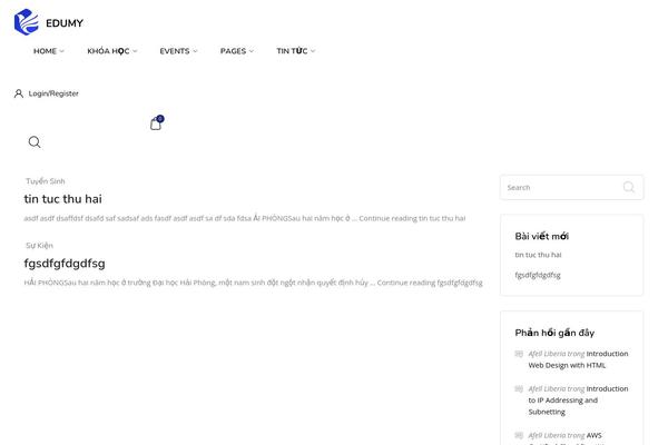 Site using Apus-simple-event plugin