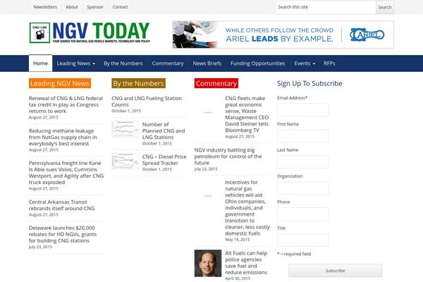 NewsPlus theme site design template sample