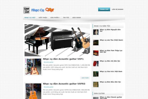 Ronix theme site design template sample