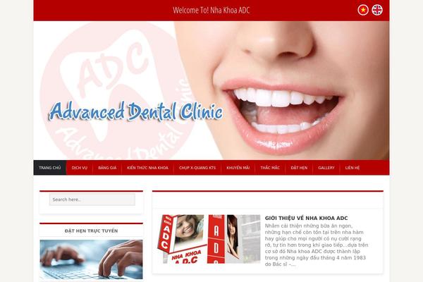 iMag Mag theme site design template sample