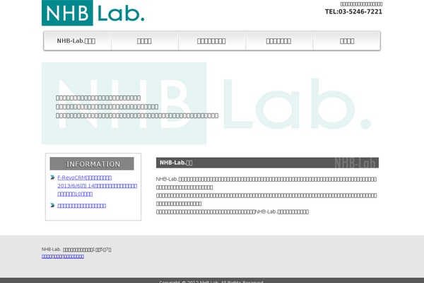 Lab theme site design template sample