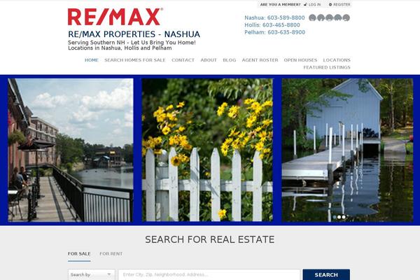 Site using Real Estate Website Builder plugin