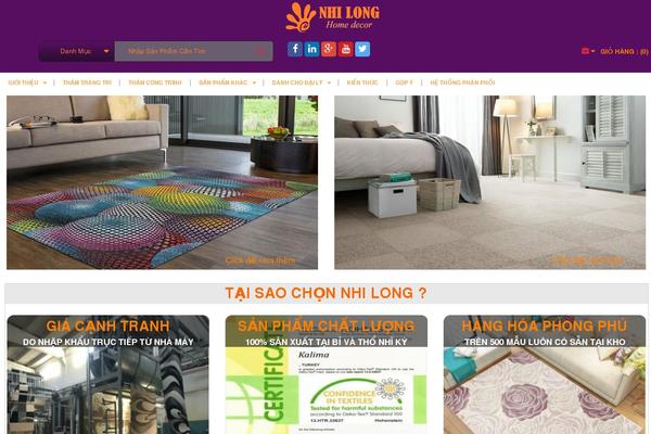 nhilong.com site used Gomarket
