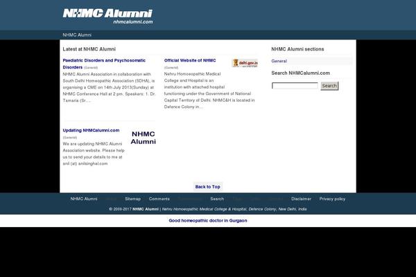 Ast theme site design template sample