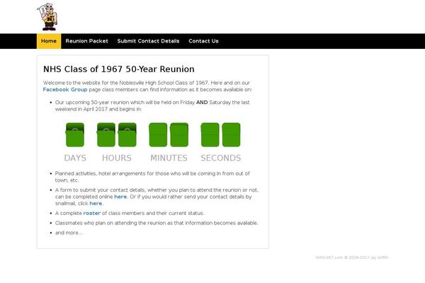Site using RSVP and Event Management Plugin plugin