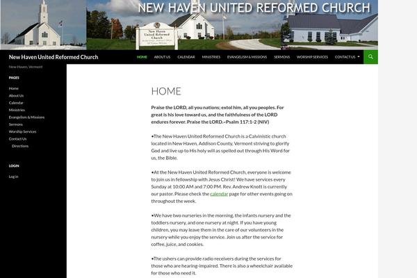 nhurc.org site used Twenty Fourteen