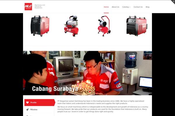 Zap-installable theme site design template sample