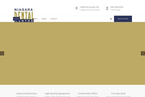 Dentalia theme site design template sample