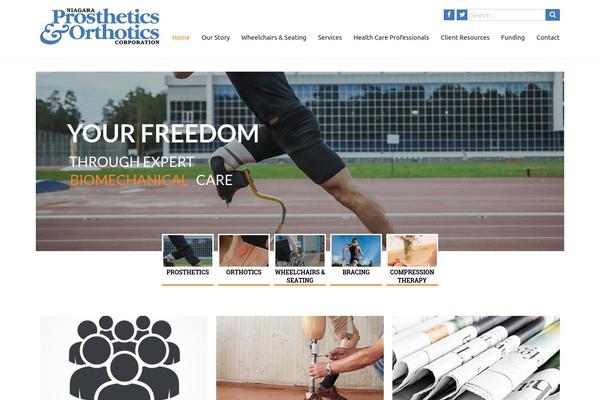 Npo theme site design template sample