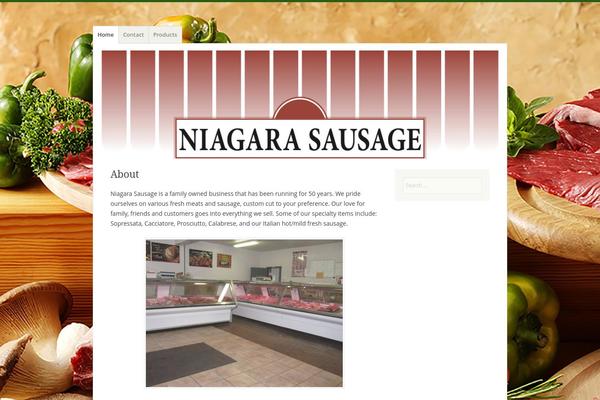 Misty Lake theme site design template sample