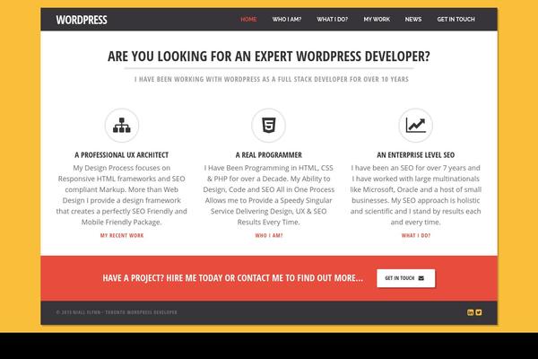 Prototype theme site design template sample