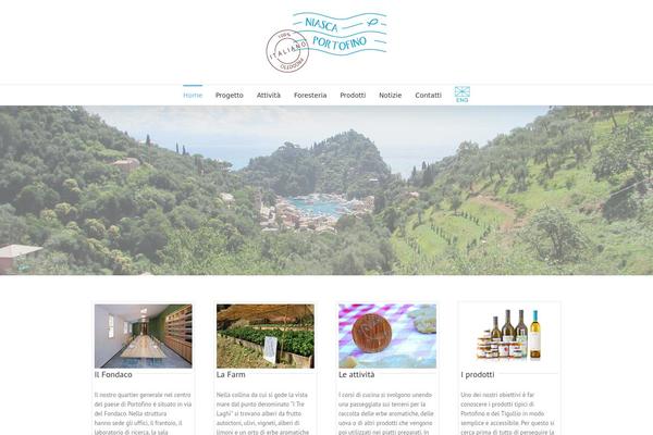 Evermore theme site design template sample