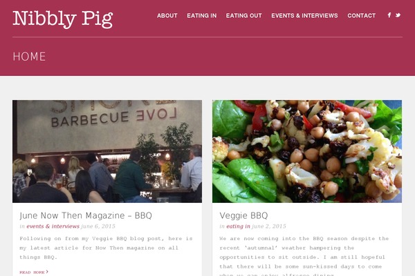Porcelain theme site design template sample