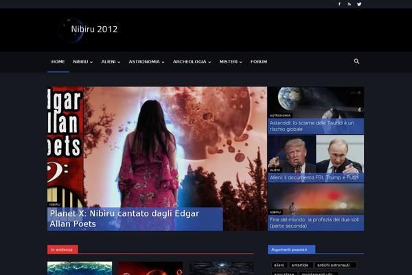 Newspaper Child theme site design template sample