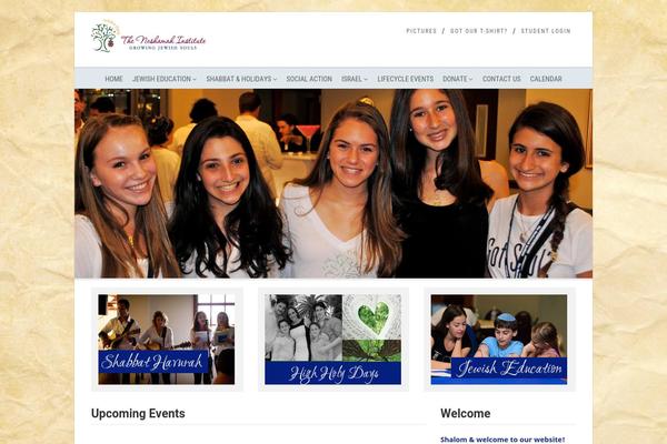 NativeChurch theme site design template sample