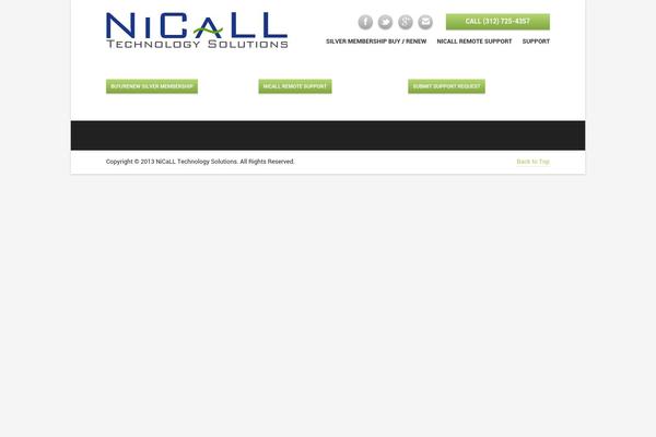 Pax theme site design template sample