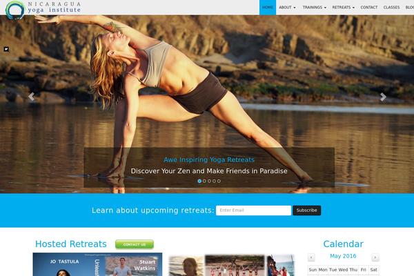 Bootstrap theme site design template sample