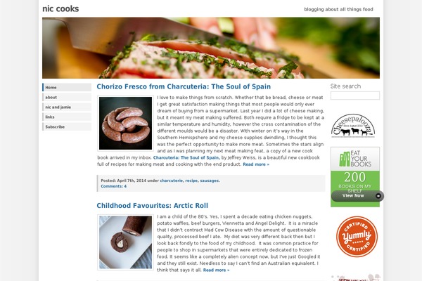 niccooks.com site used WP-Andreas01