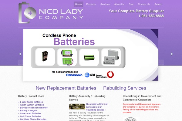 nicdladyonline.com site used Productz