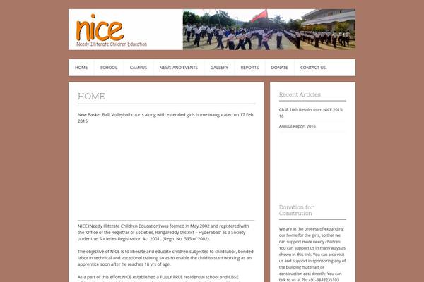 Contango theme site design template sample