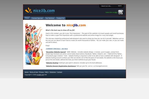 Flexibility3 theme site design template sample
