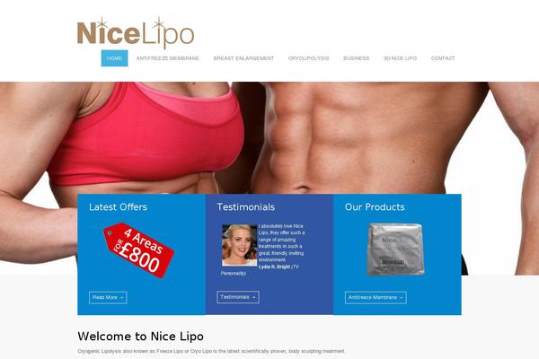 Site using Ultimate Widgets Light plugin