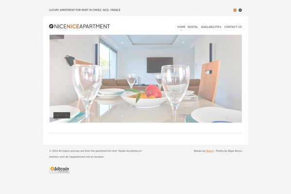 deCorum theme site design template sample