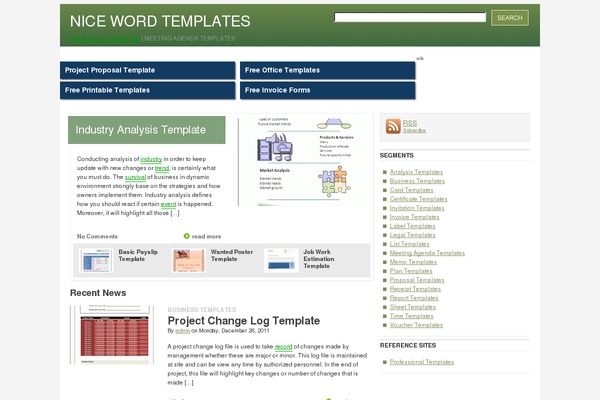 Billions theme site design template sample