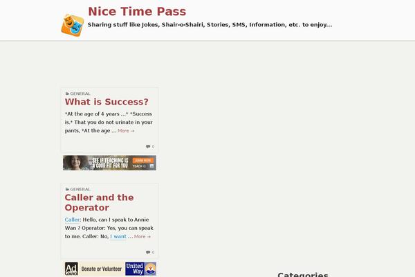 Femina theme site design template sample