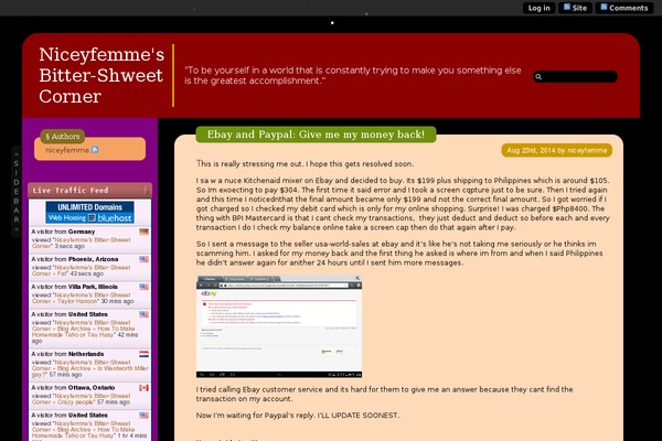 Ahimsa theme site design template sample