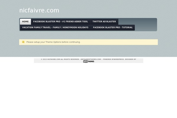 Büro theme site design template sample