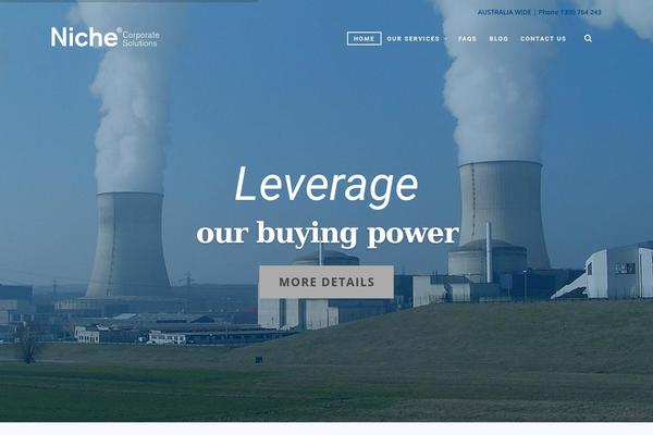 nichecorporate.com site used Astoria