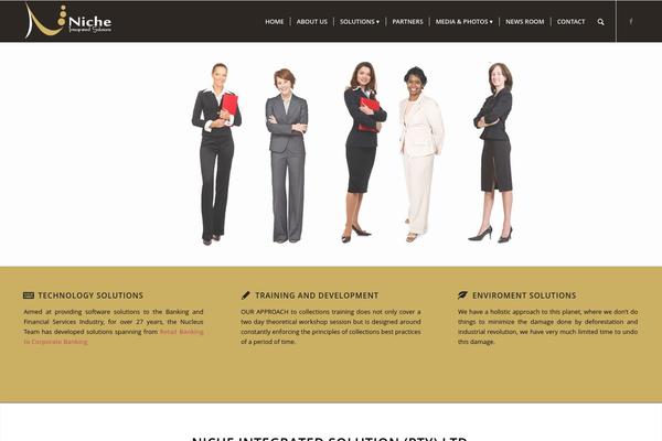 Enfold theme site design template sample