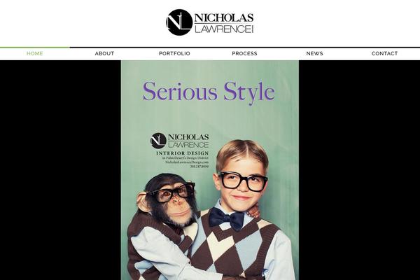 Evermore theme site design template sample