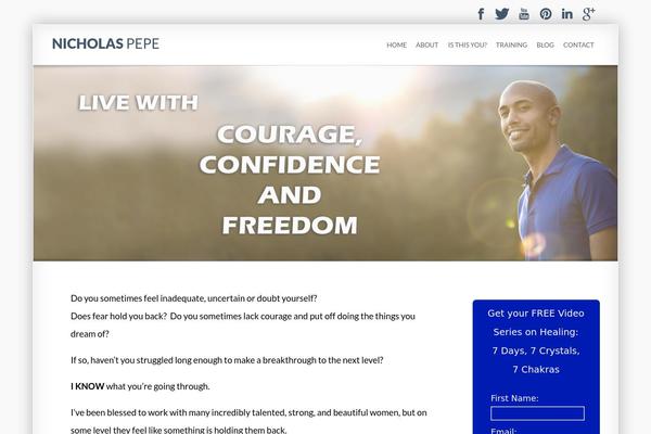 Podcaster theme site design template sample