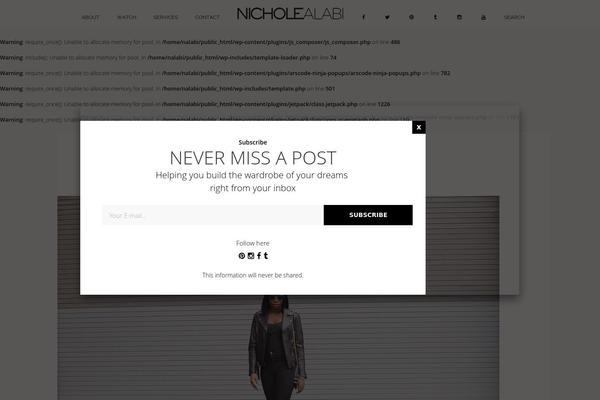 Site using Arscode-ninja-popups-theme-pack plugin