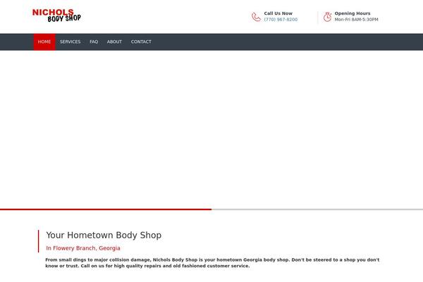 Carshire theme site design template sample