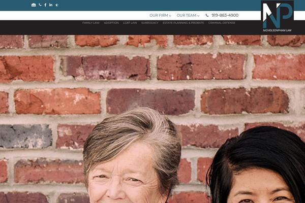 nicholsonpham.com site used Beaver Builder