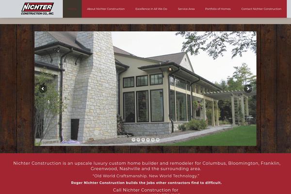 Box theme site design template sample
