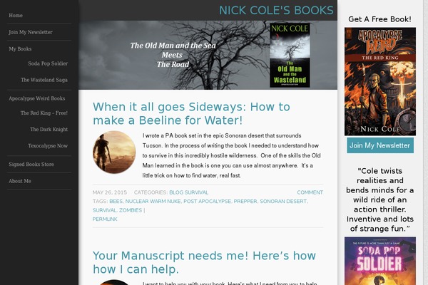 Site using Woopack plugin