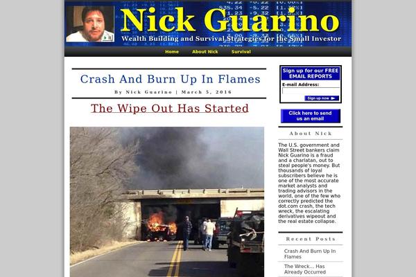 nickguarino.com site used Freedom-blog