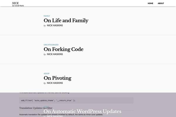 novella theme websites examples