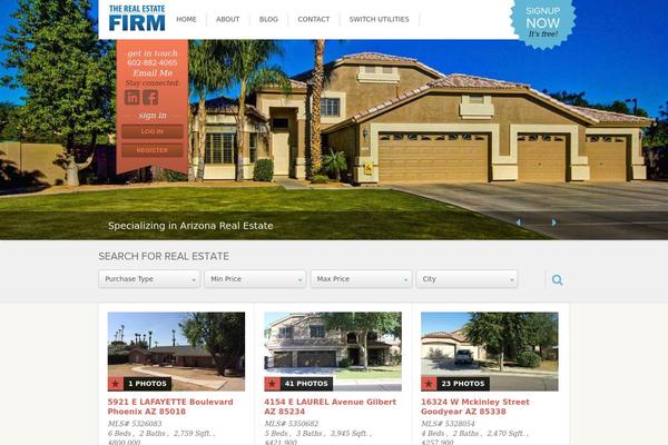 Fremont theme site design template sample