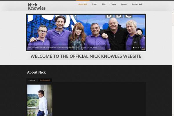 Spark theme site design template sample