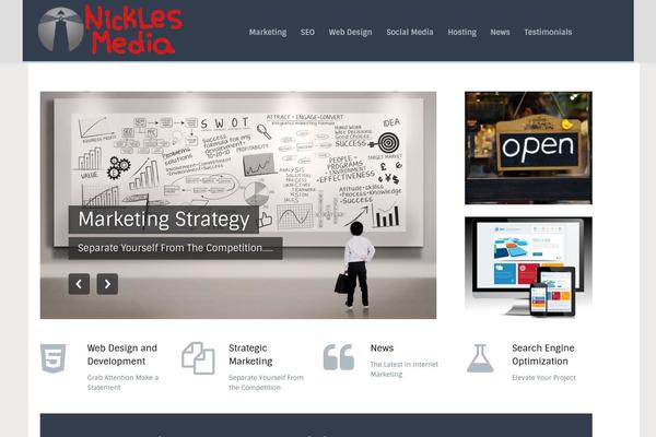 Anchorra theme site design template sample
