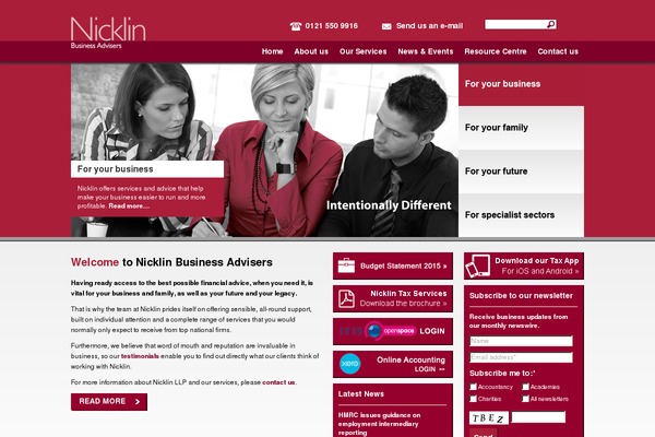 Site using Strong Testimonials plugin
