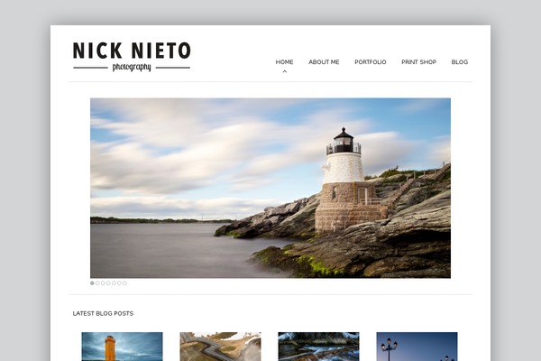 Starkers theme site design template sample